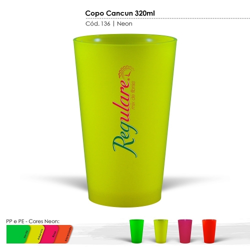 Copos personalizado, Canecas personalizada, Long drink personalizado - Copo México 320ml